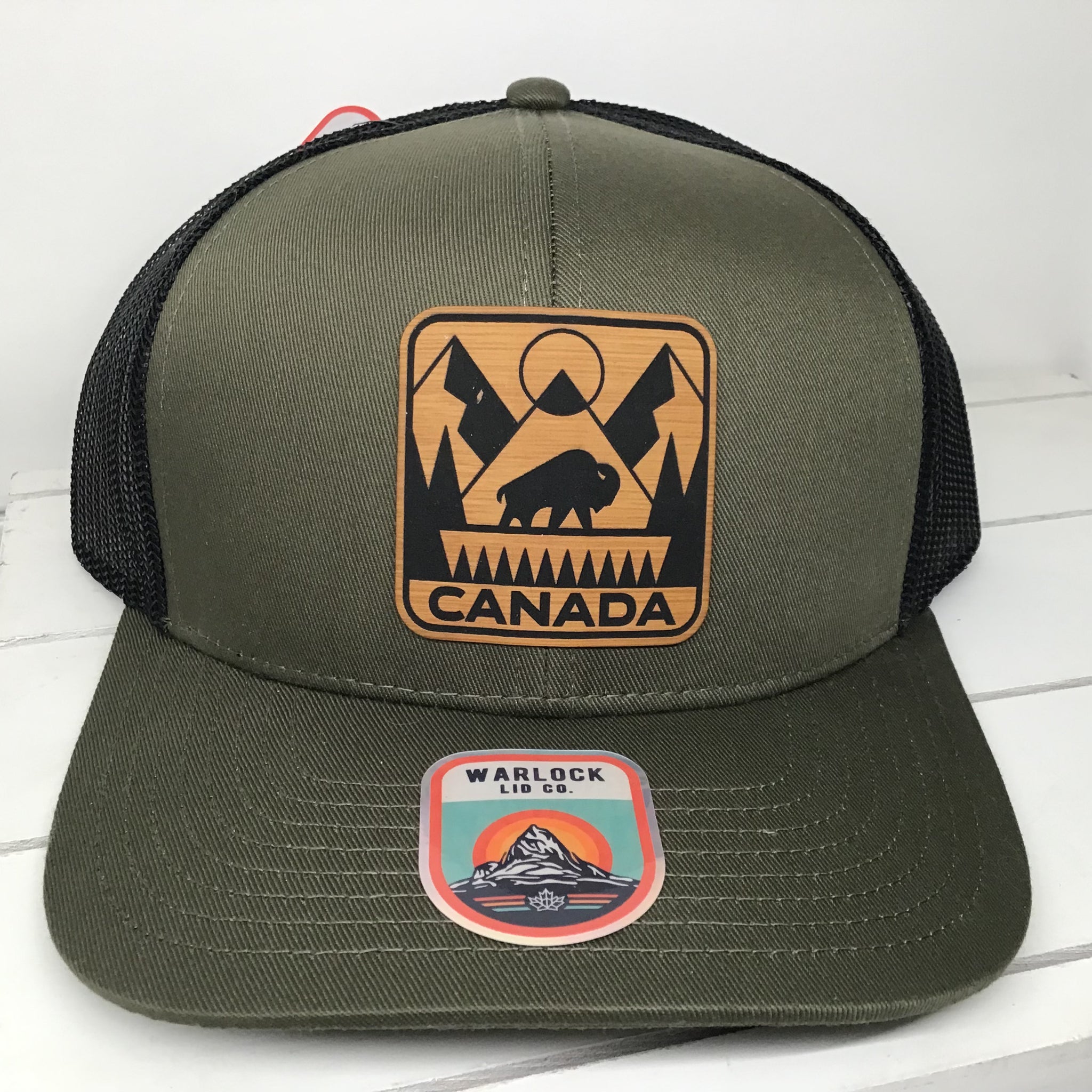 Canada Bison Snapback Hats