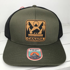 Canada Bison Snapback Hats