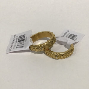 18K Gold Plated Rings