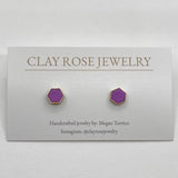 Hexagon Studs