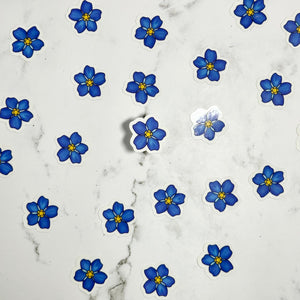 Mini Flowers, Waterproof Stickers