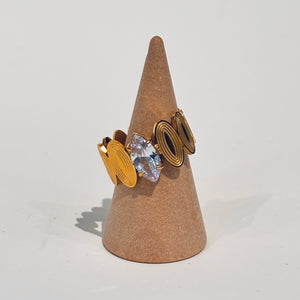 18K Gold Plated Rings