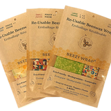 Variety 3 pack Beeswax Wraps