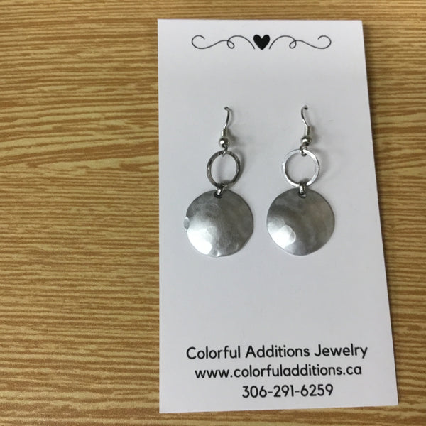 Disc Ring Earrings