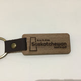 HS | Hard to spell Sask Keychain