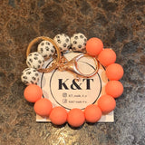 Print Silicone Bracelet Keychain