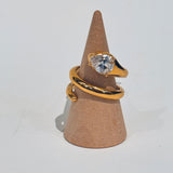 Aura Gem 18k Gold Ring