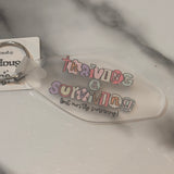 Acrylic Phrase Keychain