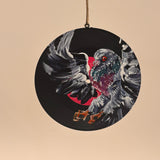 Hand Painted Vinyl Record Ornaments