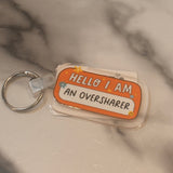 Acrylic Phrase Keychain