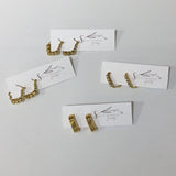 18K Gold Earrings