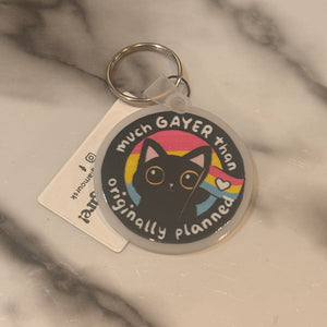 Acrylic Phrase Keychain