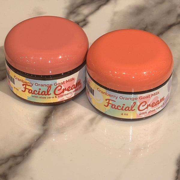 Cranberry Orange Goat Milk Facial Cream