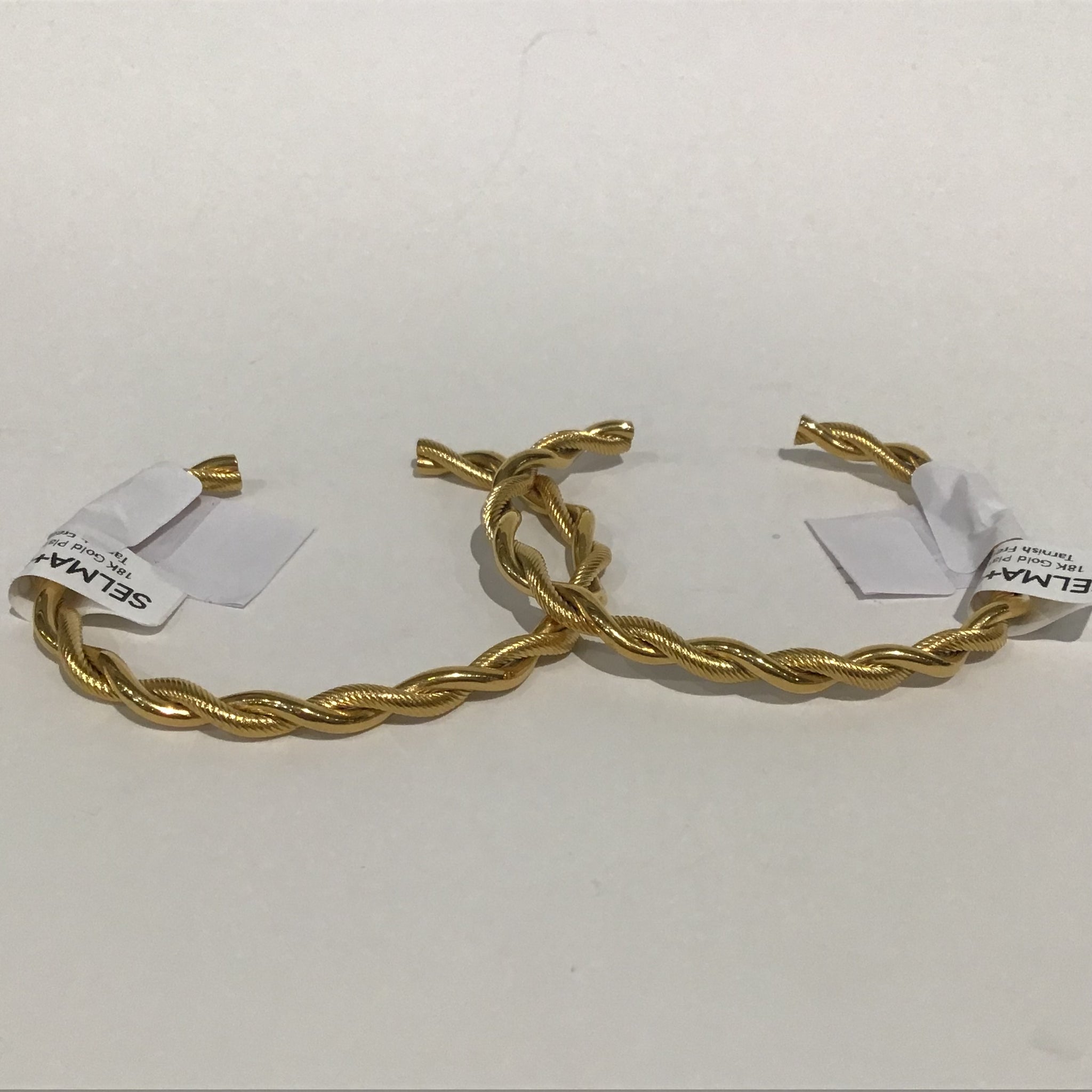18K Gold Plated Cuffs