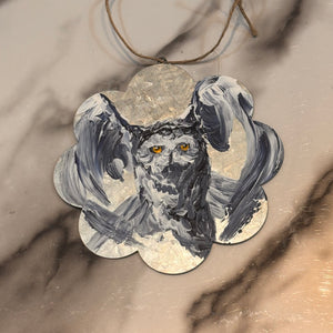 Painted Metal Ornaments