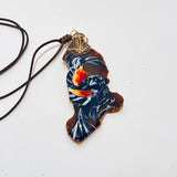 Assorted Painted Stone Necklaces