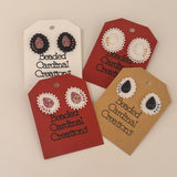 Beaded Flat Stitch Studs