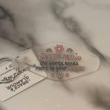 Acrylic Phrase Keychain