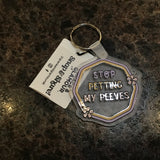 Acrylic Phrase Keychain