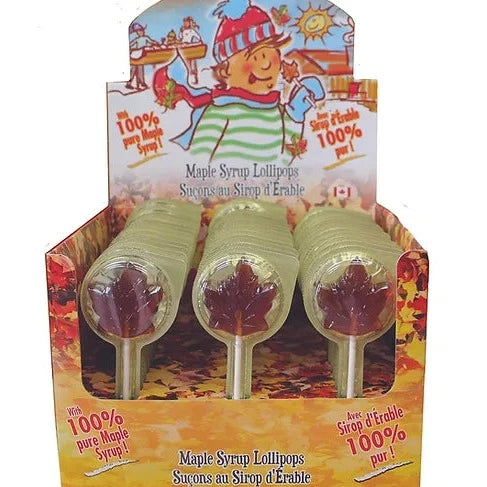 Maple Leaf Lollipop