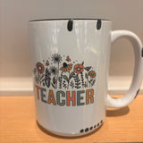 Teacher Farmhouse Mugs