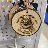 Wood Slide Ornaments