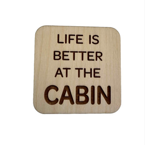 Individual Wood Coasters