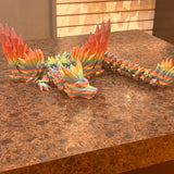3-D Printed Huge Winged Dragons