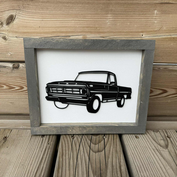 F100 Truck Sign