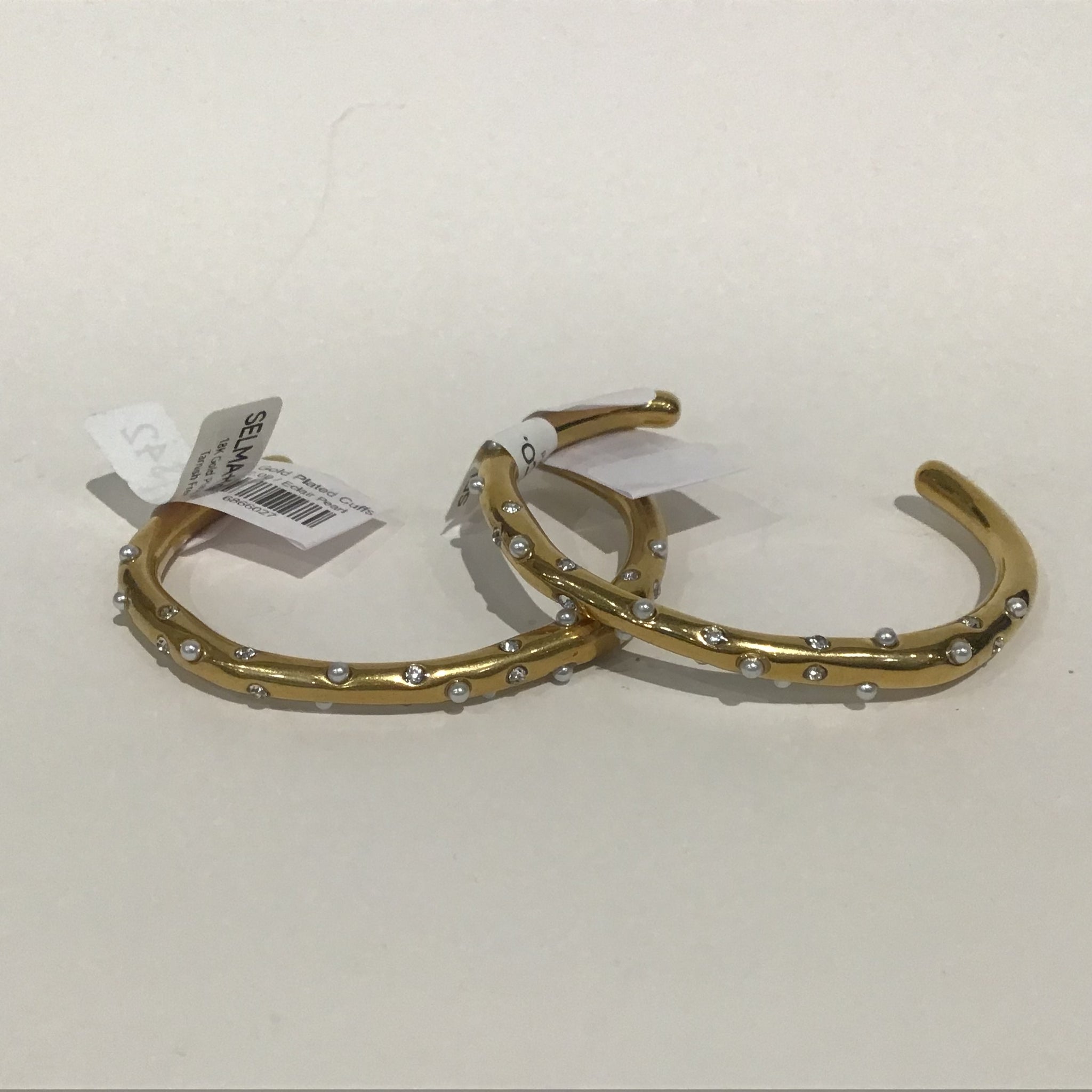 18K Gold Plated Cuffs