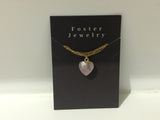 Heart pendant necklace