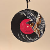 Hand Painted Vinyl Record Ornaments