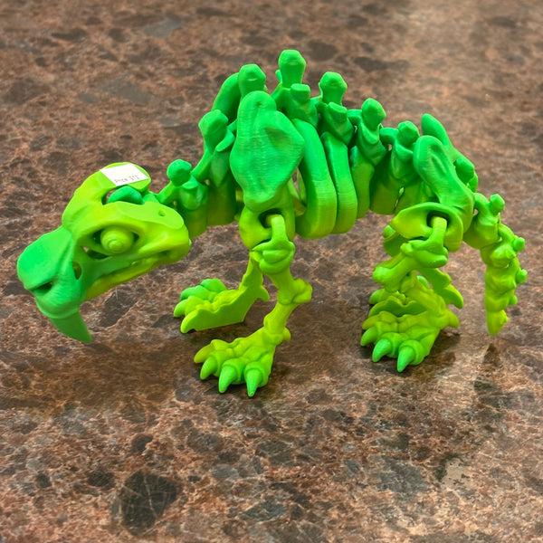 3-D Printed Skeleton Saber Tooth Tiger