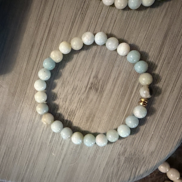 6mm amazonite bracelet