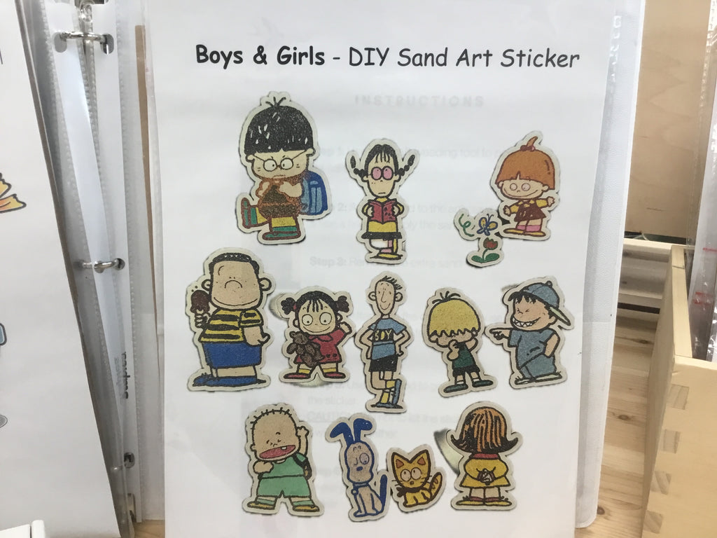 Sandu Sticker Style Sand Art Sticker Kits – handmadesaskyxe