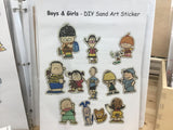 Sand Art Sticker Kits