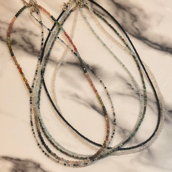 Solid Gemstone Necklaces