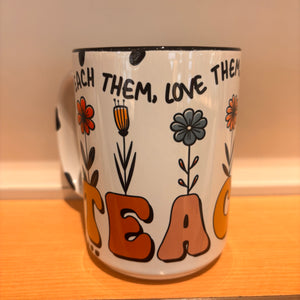 Teacher Farmhouse Mugs