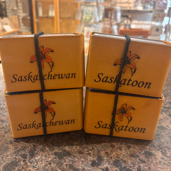 Leather & Wood Pocket Cribbage (engraved)