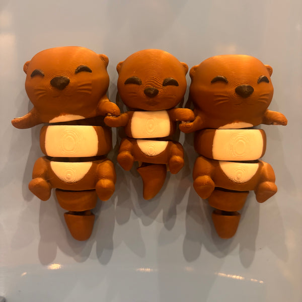 3-D Printed Fridge Magnet Friends