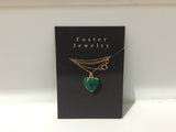 Heart pendant necklace