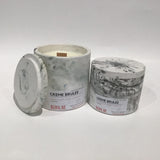 Wood Wick Gypsum Jar Candles