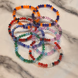 Stretchy Beaded Bracelets - 6mm