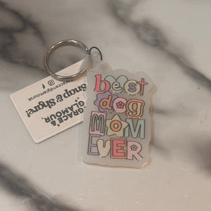 Acrylic Phrase Keychain