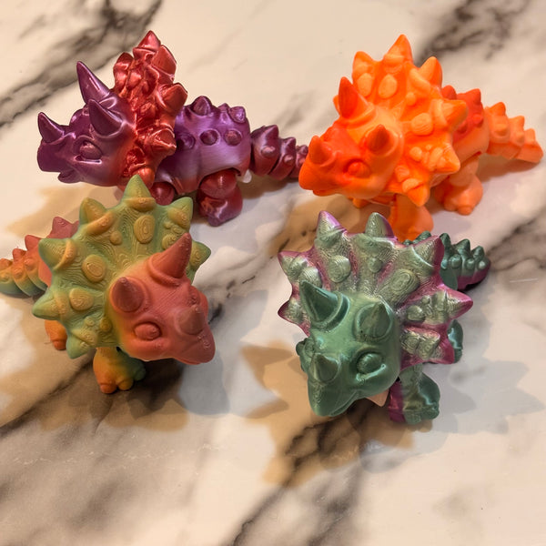 3-D Printed Baby Triceratops