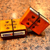 Leather & Wood Pocket Cribbage