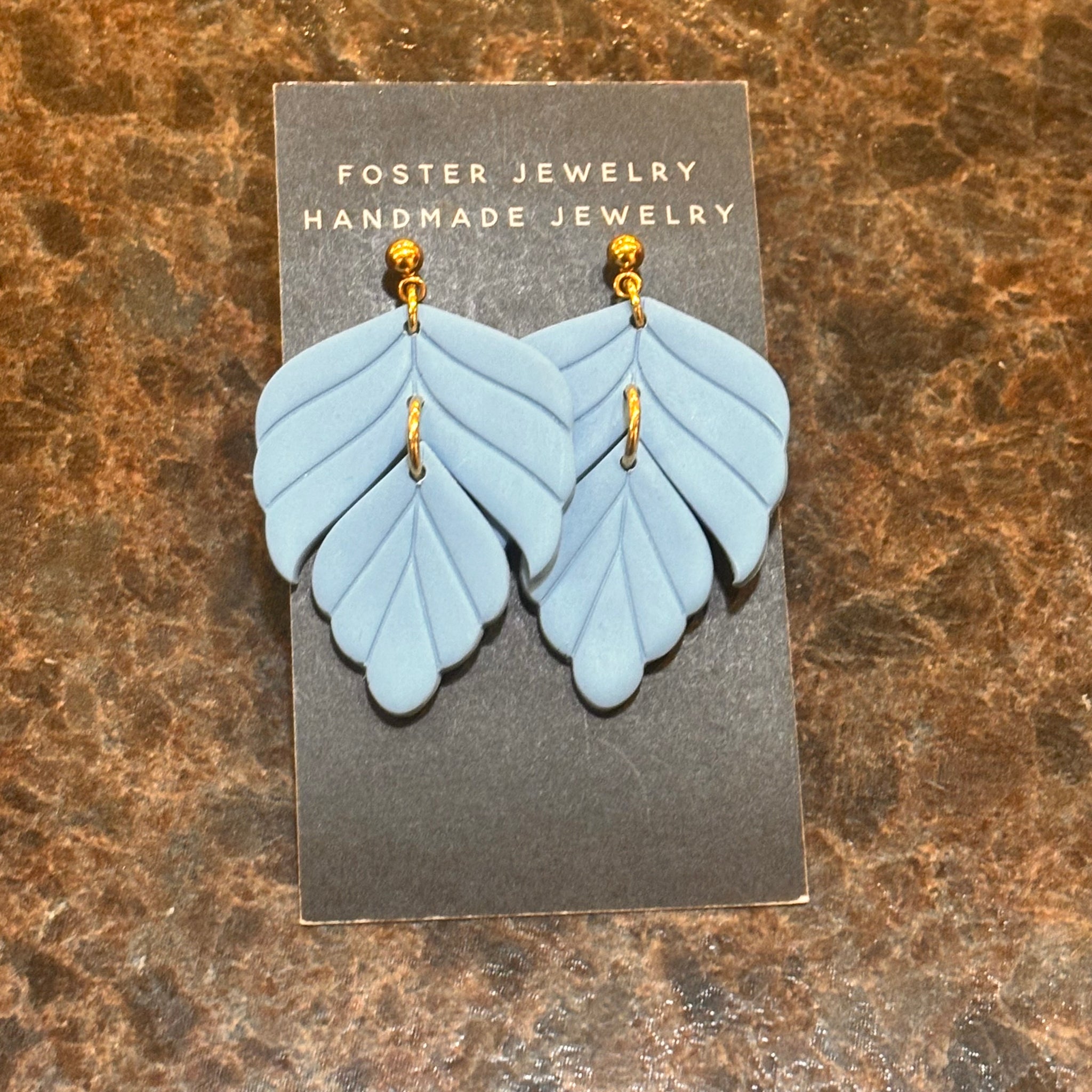 Leaf earrings