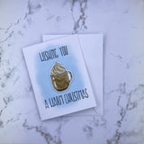Christmas Stickards (Greeting Card with Sticker)