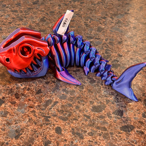 3-D Printed XL Skeleton Shark