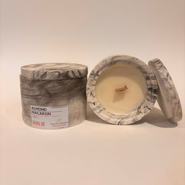 Wood Wick Gypsum Jar Candles